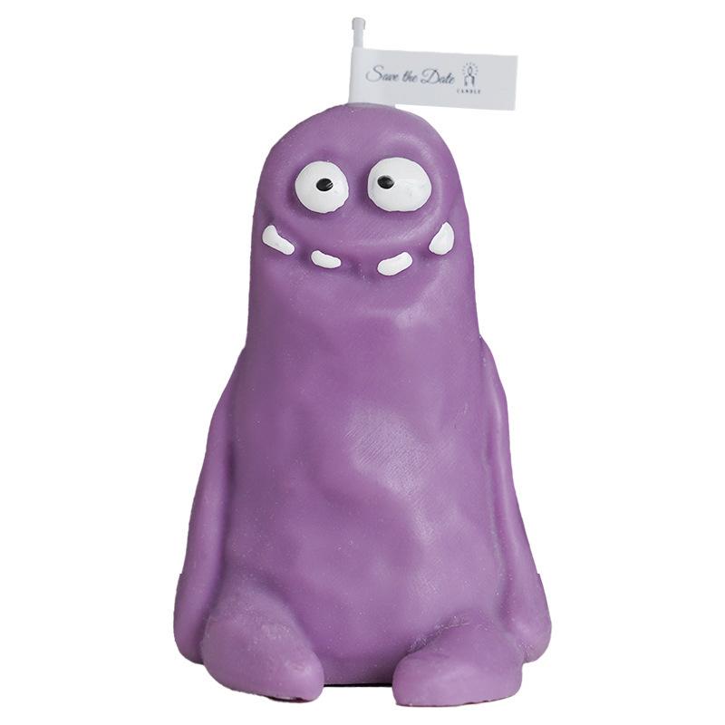 Cute and Quirky Small Monster Scented Candles Creative Design for Home Decoration and Holiday Gifts