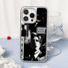 Ада Вонг X Леон горячий игровой плакат Чехол для телефона для iPhone 16 15 14 13 12 11 Pro Max Овечья кожа Серебристый край Защитный чехол