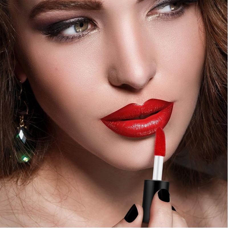 1.2/3ml Mini Lip Gloss Mascara Tubes with Wand Empty TravelBottle Refillable LipGloss Containers Lip Balm DIY Lipstick Cosmetics