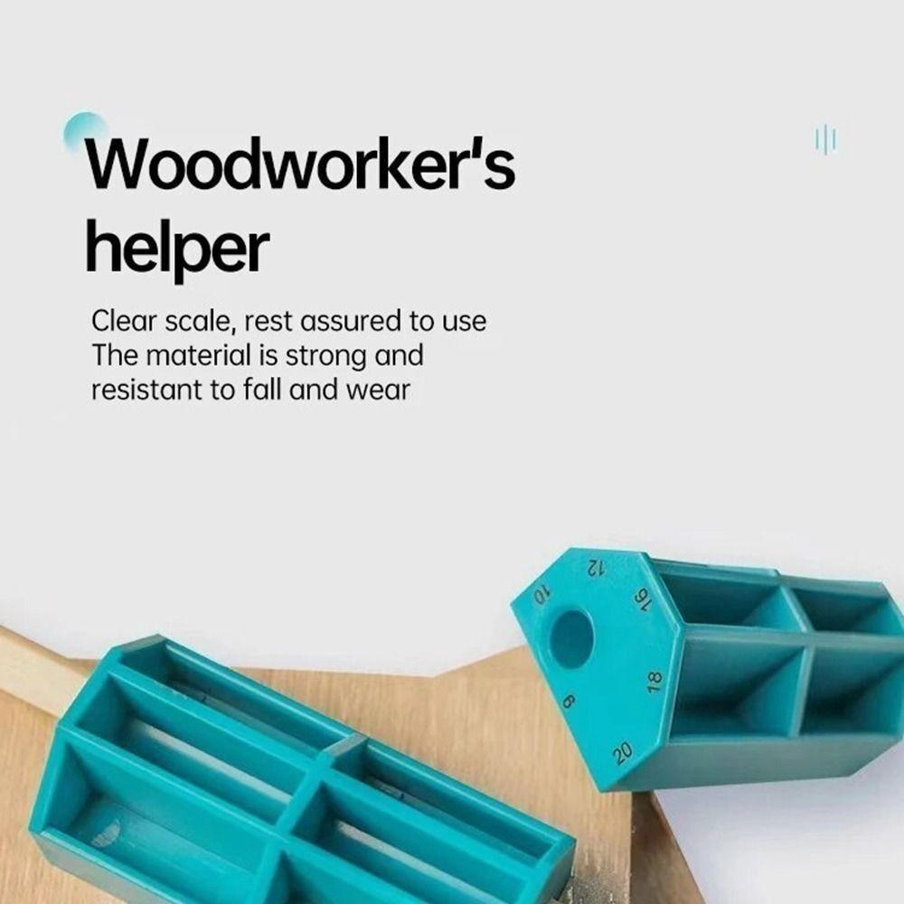 Multi margin Woodworking Scriber Blue Woodworking Marking Tool Sturdy Parallel Scriber