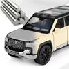 1/32 BYD Look Upat U8 SUV Модель автомобиля из литого металла Игрушечный внедорожник Модель автомобиля Моделирование Звук и свет Детский подарок