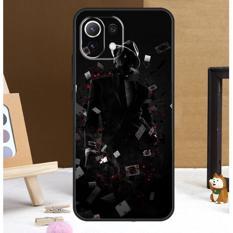 Кейс для покера и костей для Xiaomi 13 14 15 Ultra 13T 14T 15T 17 Pro Max POCO X7 X3 X5 X6 F5 F6 F7 F8 Pro
