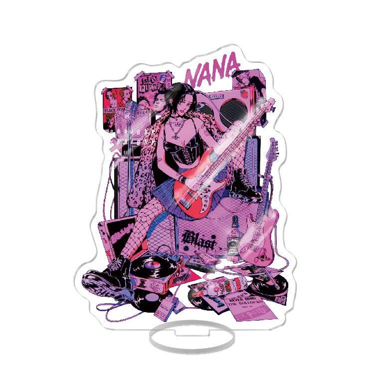 Anime Nana Manga Yazawa Osaki Figure Display Acrylic Jewelry Fans Gifts Bag Pendant Keychains Stand Model Plate Collection