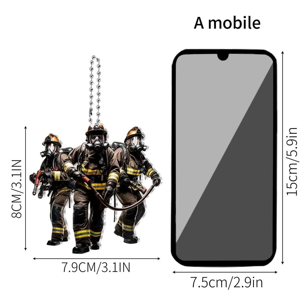 Acrylic Flat Pendant For Home Decoration, Personalized Peripheral Car Pendant