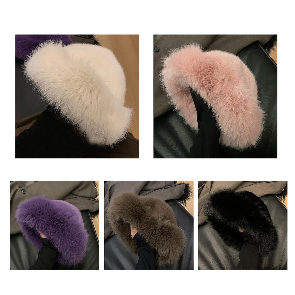 Монгольская панама с широкими полями, зимняя шляпа рыбака, утепленная плюшевая шляпа рыбака для взрослых и подростков, теплая шляпа для поездок