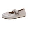 Fashion 2025 New Women's Ballet Flats Early Spring Lightweight Women Shoes Round Toe Butterfly Knot Comfortable Soft Women Flat Shoes