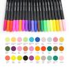 12 Colors/set Waterproof Colorfast Fabric Textile Marker Pen Permanent Pen for DIY Clothes Art Graffiti Drawing Painting Pen