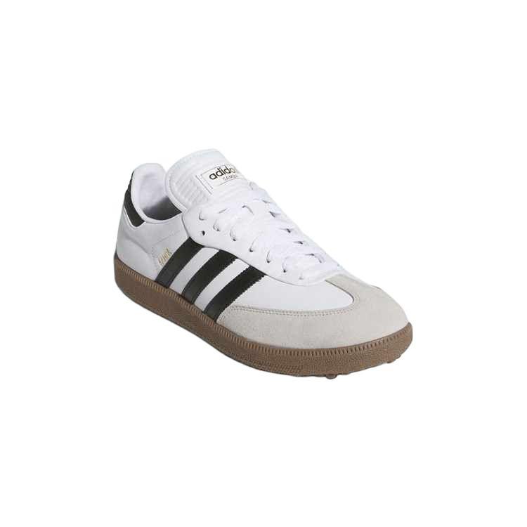 adidas Samba Безшиповый Гольф 'Белый Черный Каучук' (унисекс) Облачный белый / Основной черный / Каучук Мужские гольф-ботинки JH6149