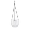 Прозрачный двойной подвесной горшок-корзина, ленивый самовпитывающий горшок, можно подвесить горшок для растений