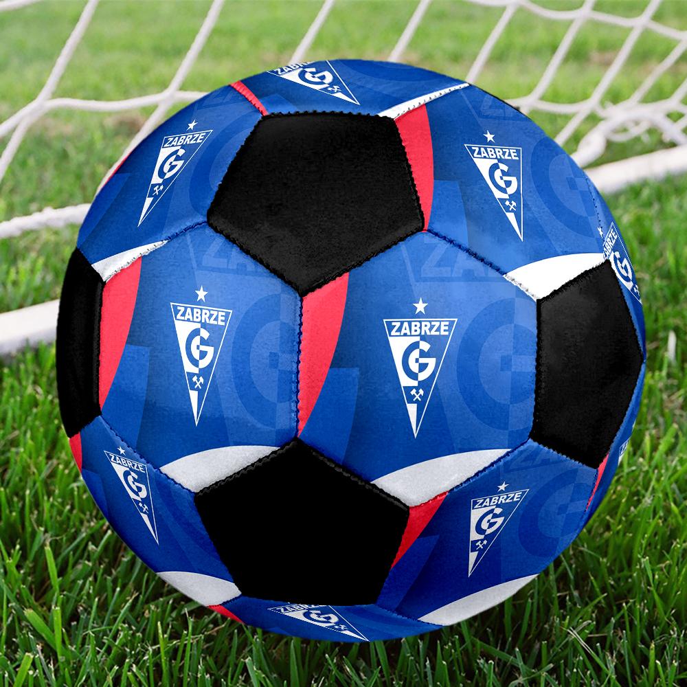 РАЗМЕР 5 Футбольный мяч Górnik Zabrze Цветной Для всех возрастов Машинная строчка ПВХ Готов к соревнованиям Прочный Высокий отскок