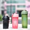 500ml Portable Protein Powder Shaker Bottle Leak Proof Water Bottle for Gym Fitness Training Sport Shaker Mixing Cup with Scale