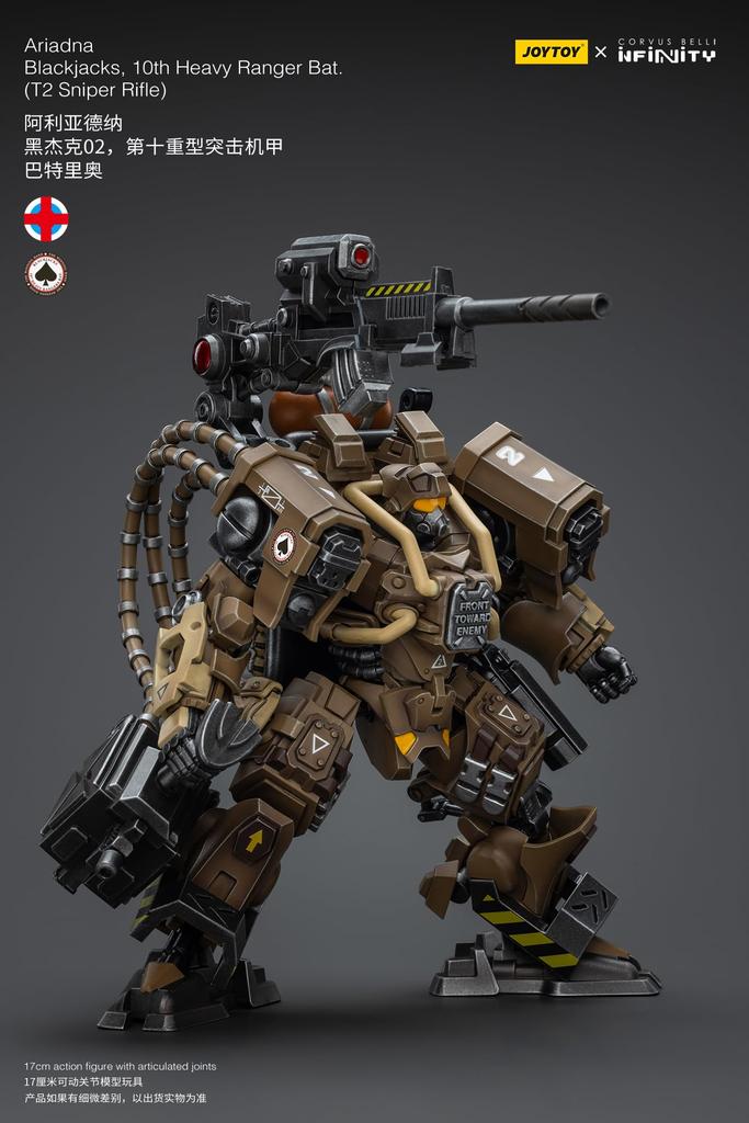JoyToy Infinity Corbus Belly Ariadna Blackjack 10-й Тяжелый Рейнджер Бэт Снайпер Масштабная Фигурка Действия (Винтовка T2) 118