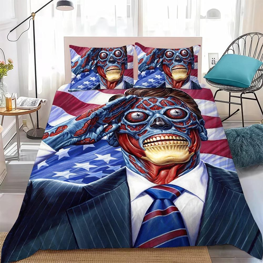 Duvet Cover PillowcaseL-Light and Night Exquisite New Bedding Set Bedroom Decoration Full Size Youth Kids Girl Boys Birthday