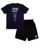 CREAM SODA LAB [2Pack] Quarter Logo Short Sleeve Shorts Set (Type B)