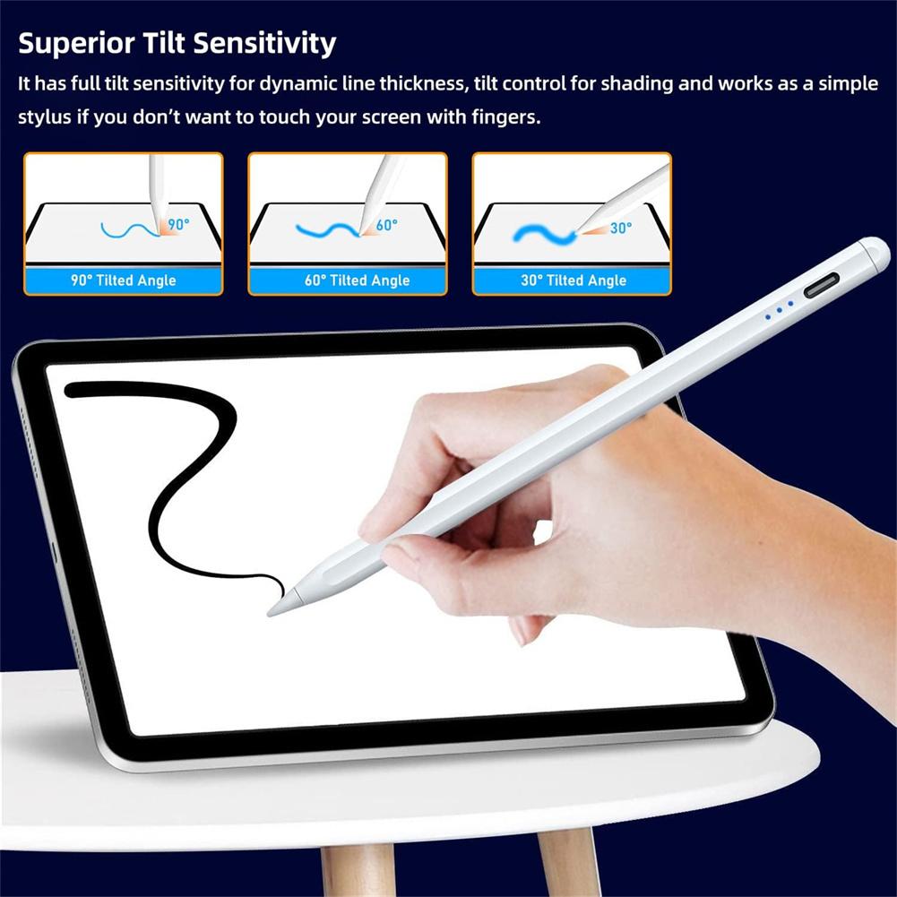 Universal Tablet Pencil For Touch Screens High Sensitive Capacitive Pen Compatible For Android IOS Systems IPad