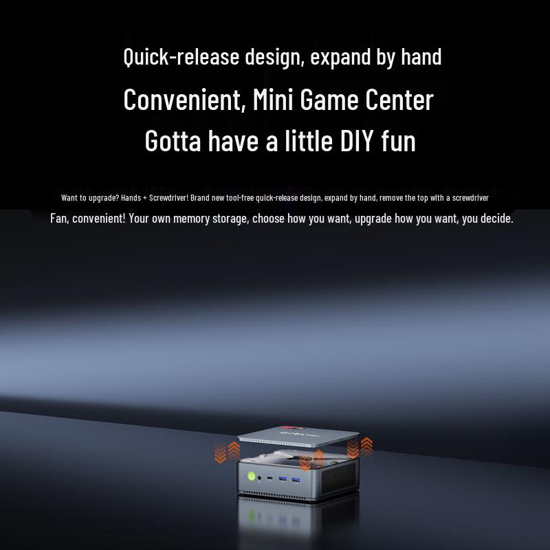 GMK M6 Ultra R5-7640HS Высокопроизводительный Мини-Игровой ПК (Китайская версия)