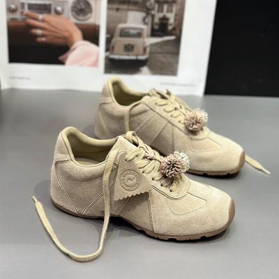 Ретро внутренняя высота увеличение сосновая шишка женская новая удобная и универсальная для поездок на работу спортивная и для отдыха