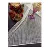 Crown New Pattern Pasta Striped Tulle Curtain 1/2 Sparse Plele
