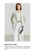 LILY linen Morandi suit jacket