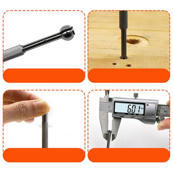 4 шт./компл. 7,6-9,2 см телескопический шариковый датчик прецизионные датчики с малым отверстием