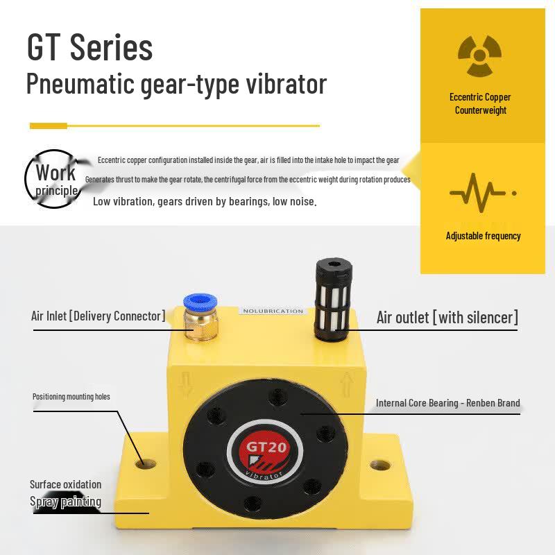 Mingu Industrial Pneumatic Turbine Vibrator