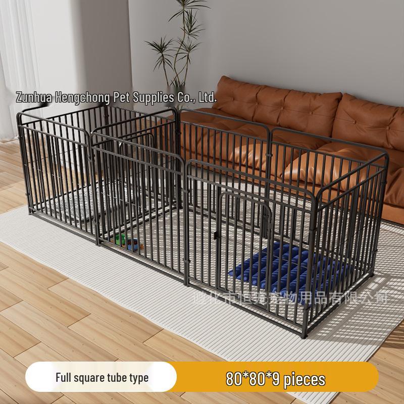 Pet Indoor Dog Fence: Adjustable Barrier & Enclosure for Large, Medium, Small Dogs - Ideal for Potty Training & Dog House Use.