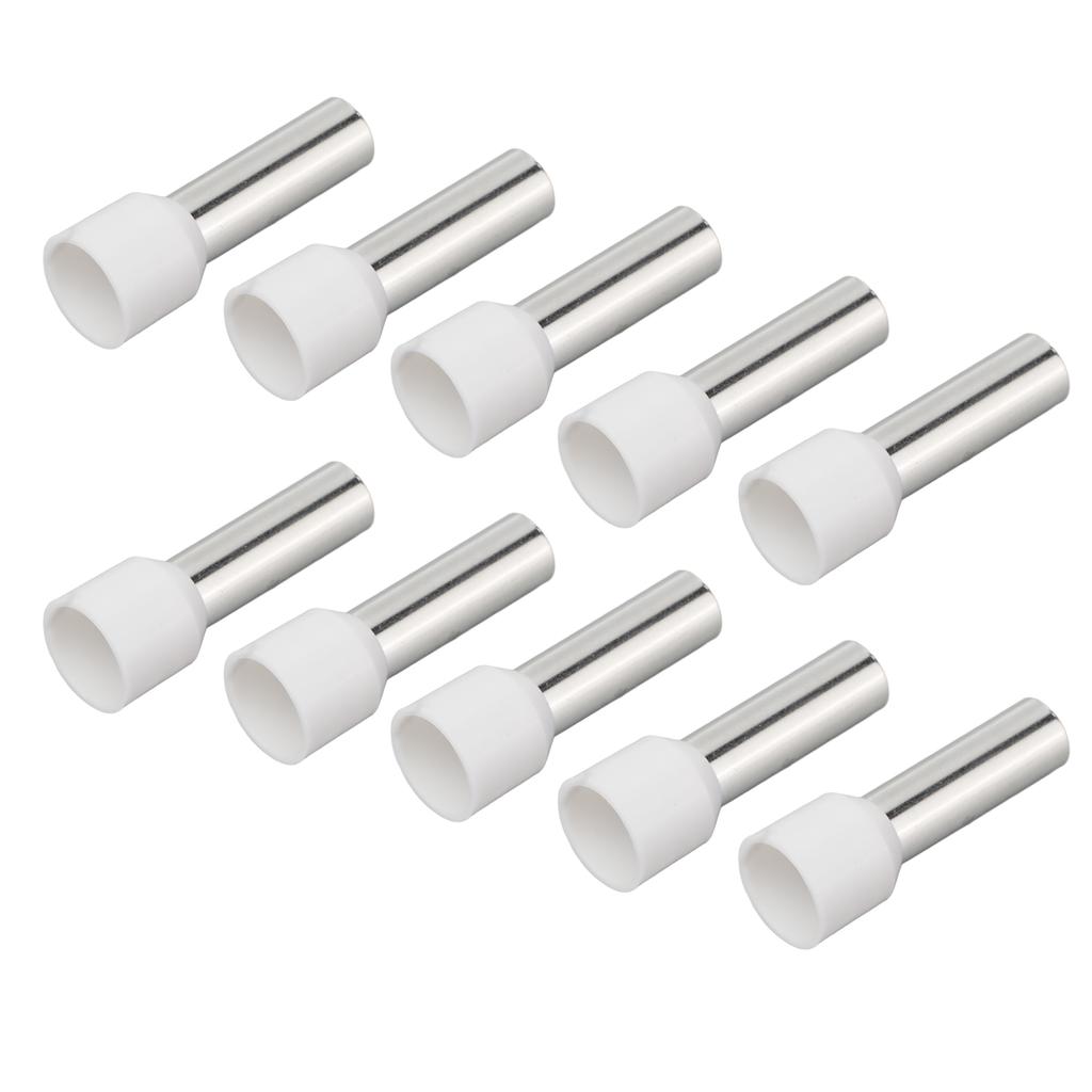 100Pcs Insulated Ferrule Pin Crimp Terminals EU Style Cord End Connectors 6 AWG E16 18
