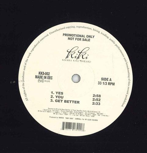 12-дюймовая пластинка KIERRA KIKI SHEARD This Is Me KKS002 EMI GOSPEL Европа SoulFunk Б/у