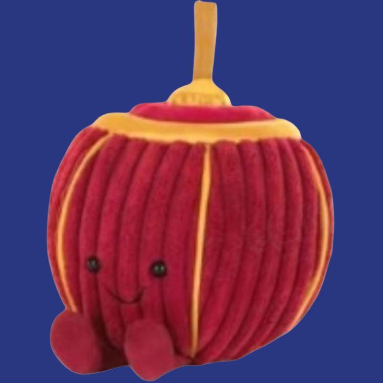 Jellycat Серия 'Веселые Предметы' Фонарь Милая Кукла Плюшевая Кукла Сидящая Высотой 17см