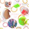 6pcs/8pcs Diy  Coasters With Holder Round Mandala Coasters  Kits Accessories
