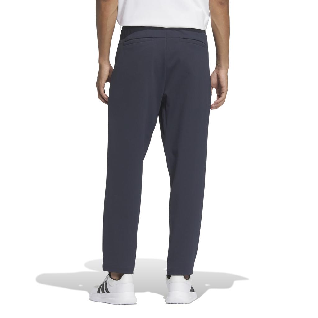 Adidas Premium Regular Fit Double Knit Tailored Open Hem Pants In Legend Men's Full-Length (KQD58) Ink/Black (JM2097)