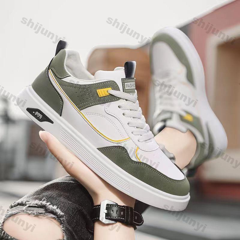 Men Sneakers 2024 New Autumn Flat Casual Shoes Breathable Outdoor Lace Up Anti Slip Comfort Mesh Fabric Fashion Skateboard Shoes