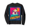 Merry Christmas Snowman Vintage Retro 80s Christmas Sweatshirt