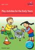 The Play Activities for the Early Years Book
