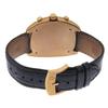 Б/у [BULOVA] Bulova Curve Chronograph 98A156 Позолоченный x Кожаный Кварцевый Хронограф Мужские часы с черным циферблатом