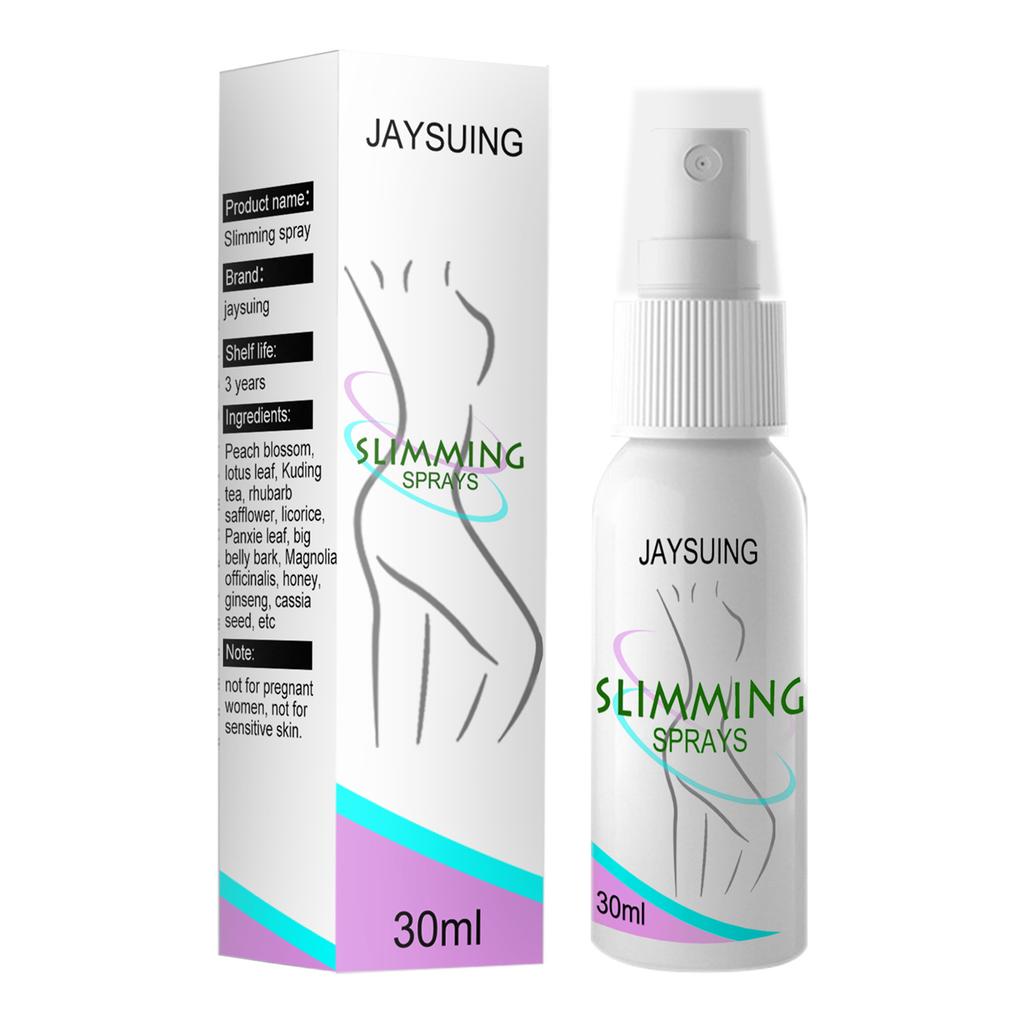 JAYSUING 30ml Slimming Spray Body Fat Burning Tightening Arms Abdomen Tights Hips Legs Thin Spray
