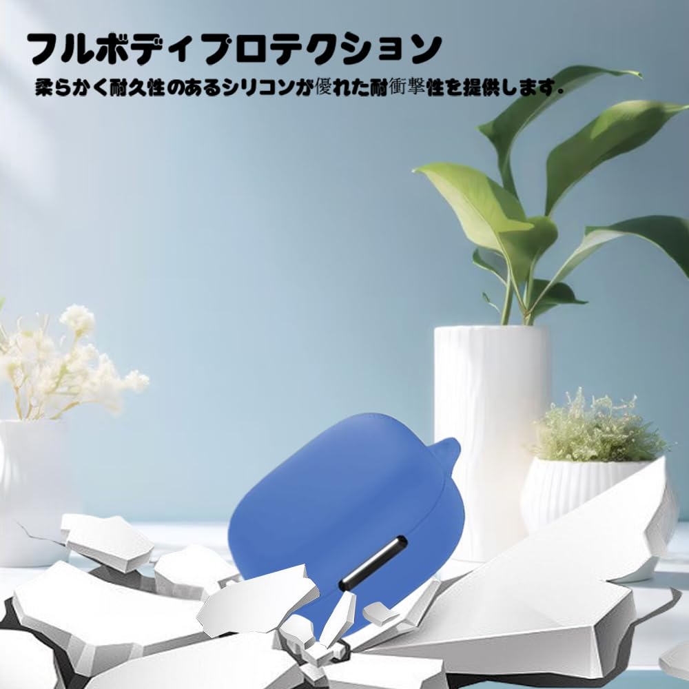 YILLIONS Тонкий Мягкий Чехол-Крышка для Anker Soundcore R60i NC Мягкий Силиконовый Спортивный Крутой Ударопрочный с Крючком P31i/Soundcore - Дизайн, Амортизация, Водонепроницаемый,