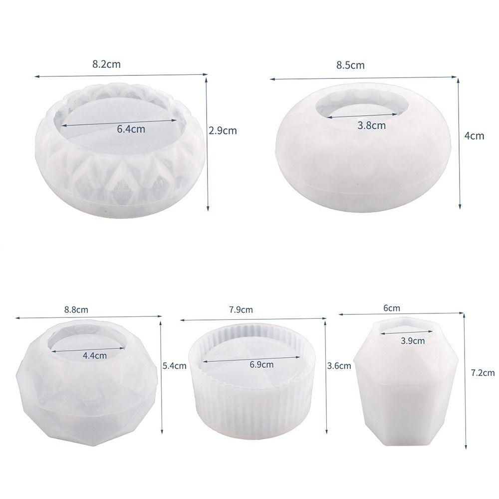 Силиконовая форма для цветочного горшка из эпоксидной смолы своими руками, суккулентные растения, формы из смолы, вазы