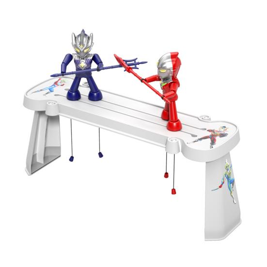 1 комплект, деревянная шарнирная мужская боевая игрушка ручной работы, бамбуковые куклы для фехтования, ультра-человеческая битва, настольная игра, взаимодействие родителей и детей