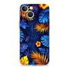 Чехол для телефона iPhone 17 Air Cases iPhone 16 15 12 13 14 Pro Max SE 7 8 Plus iPhone11 Прозрачный Мягкий Чехол Листья Монстера Зеленый