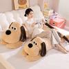 80-120CM Giant Soft Long Dog Plush Pillow Stuffed Puppy Home Decoration Sofa Cushion Children Girl Holiday Gift Toys