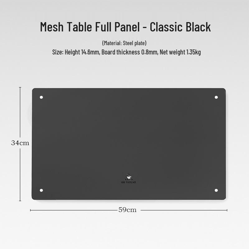 Outdoor Tabletop BBQ Connector Plate for Camping Tables