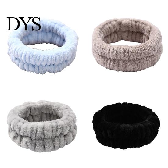 Повязка для спа-процедур на голову Super Soft Fabric Хорошая эластичность Яркие цвета для умывания лица Фланель Женская повязка для макияжа лица и душа