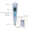 4 in 1 Water Quality Tester pH EC TDS Temperature Meter IP55 Waterproof Automatic Shutdown Backlight Display Tester
