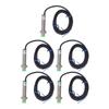 5 Pcs Inductive Proximity Sensor M12x1 PNP NC IP65 Proximity Switch Approach Sensor 6‑36VDC