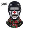 Funny Costume Mask Christmas Face Print Ski Mask, Winter Realistic Balaclava for Men Women, Windproof Full Cover Cycling Riding Snowboarding Unisex