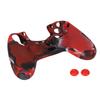Silicone Case Slip Resistance Protective Grip Cover with 1 Pair Thumb Grips for PS4
