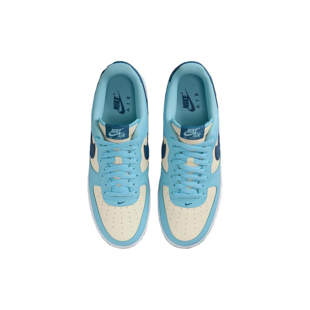 Nike Air Force 1 Low 07 Aquarius Blue Coconut Milk Мужские кроссовки Court-Blue HF4837-407