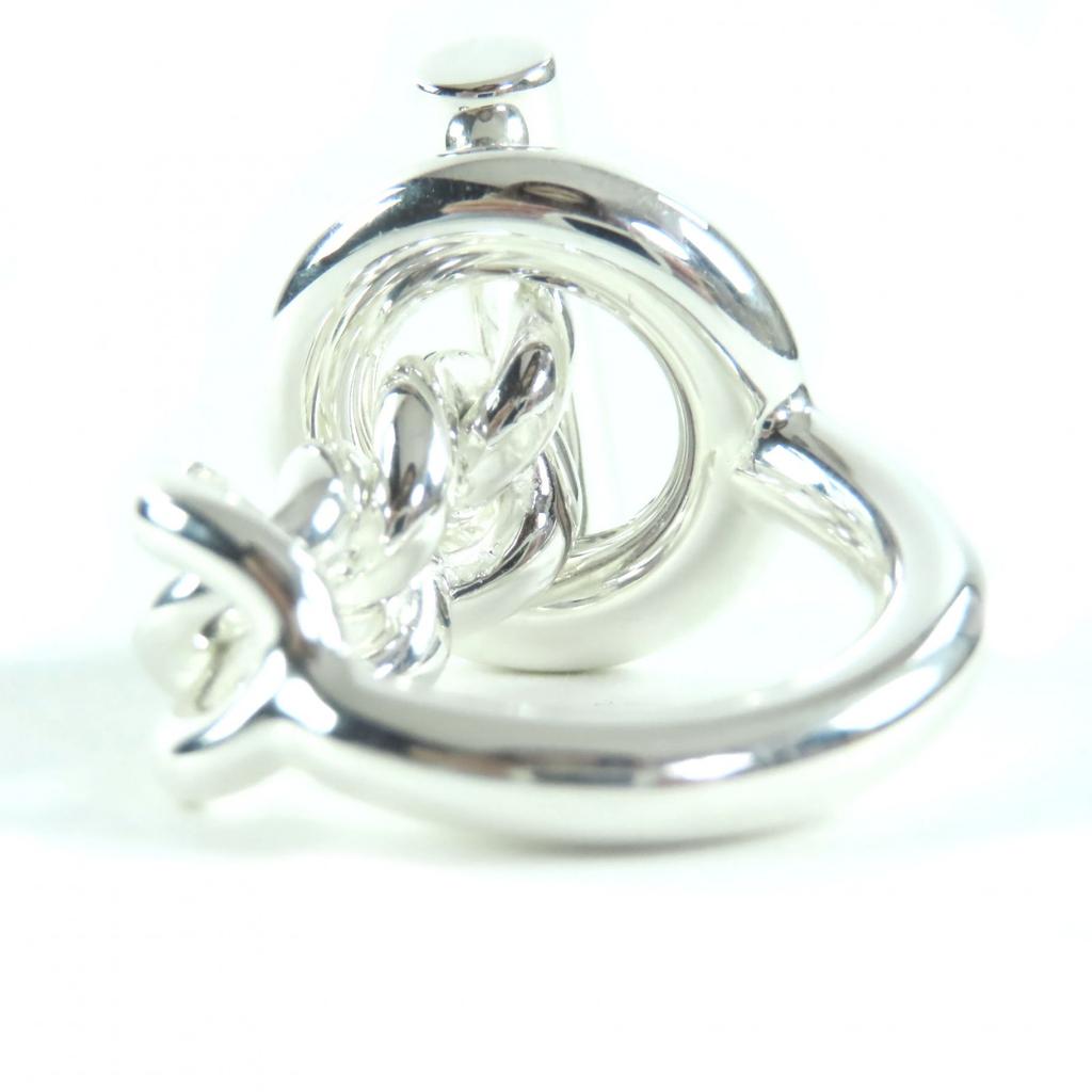 Отличное кольцо HERMES Croisette кольцо Аксессуары Серебро AG925 Б/у