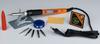 Orange Mastiff 80W Electric S Series Soldering Iron 12-in-1 Set Display (6 Tips, Solder, Stand, Sponge)